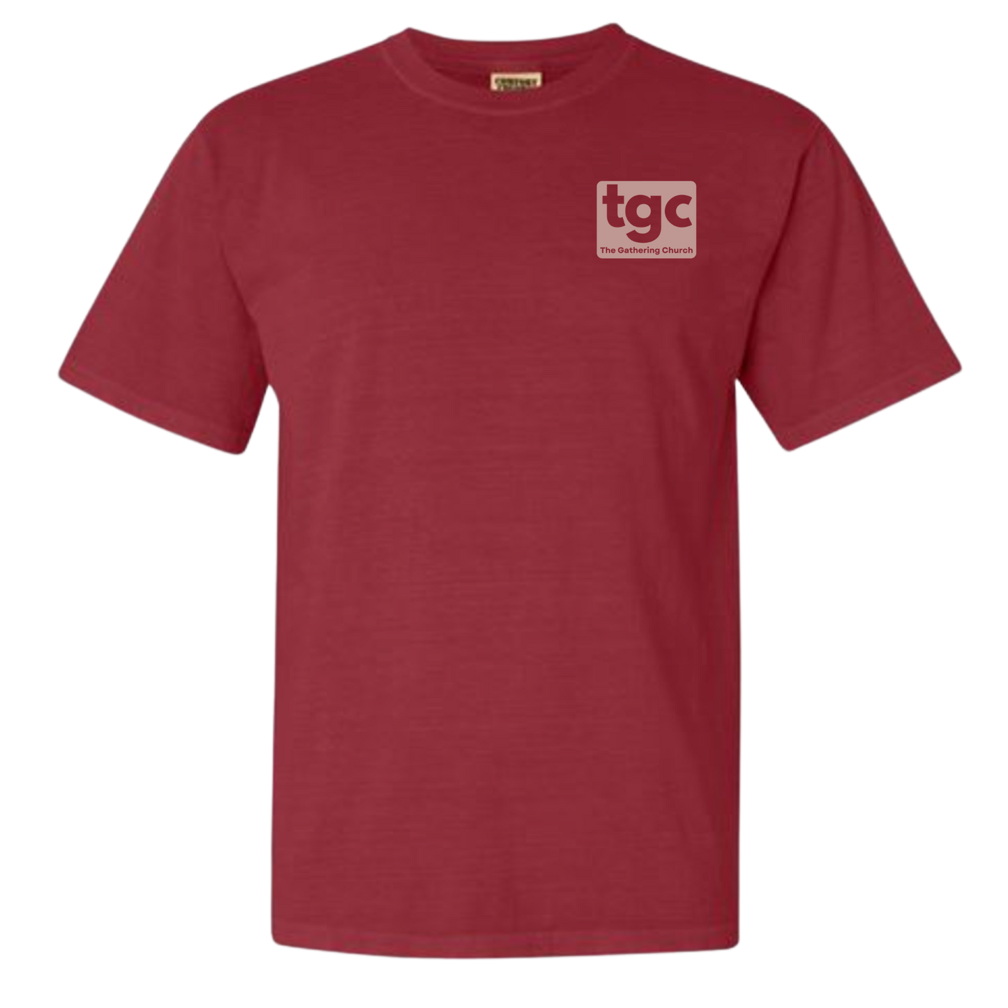 TGC Crimson Comfort Color T-Shirts - Logo