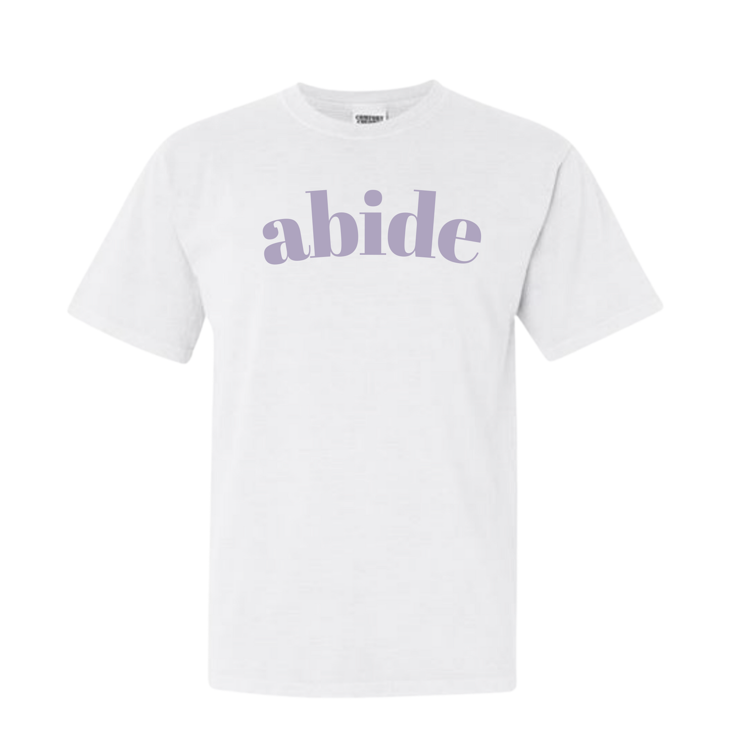 TGC White Comfort Color T-Shirts- Block font