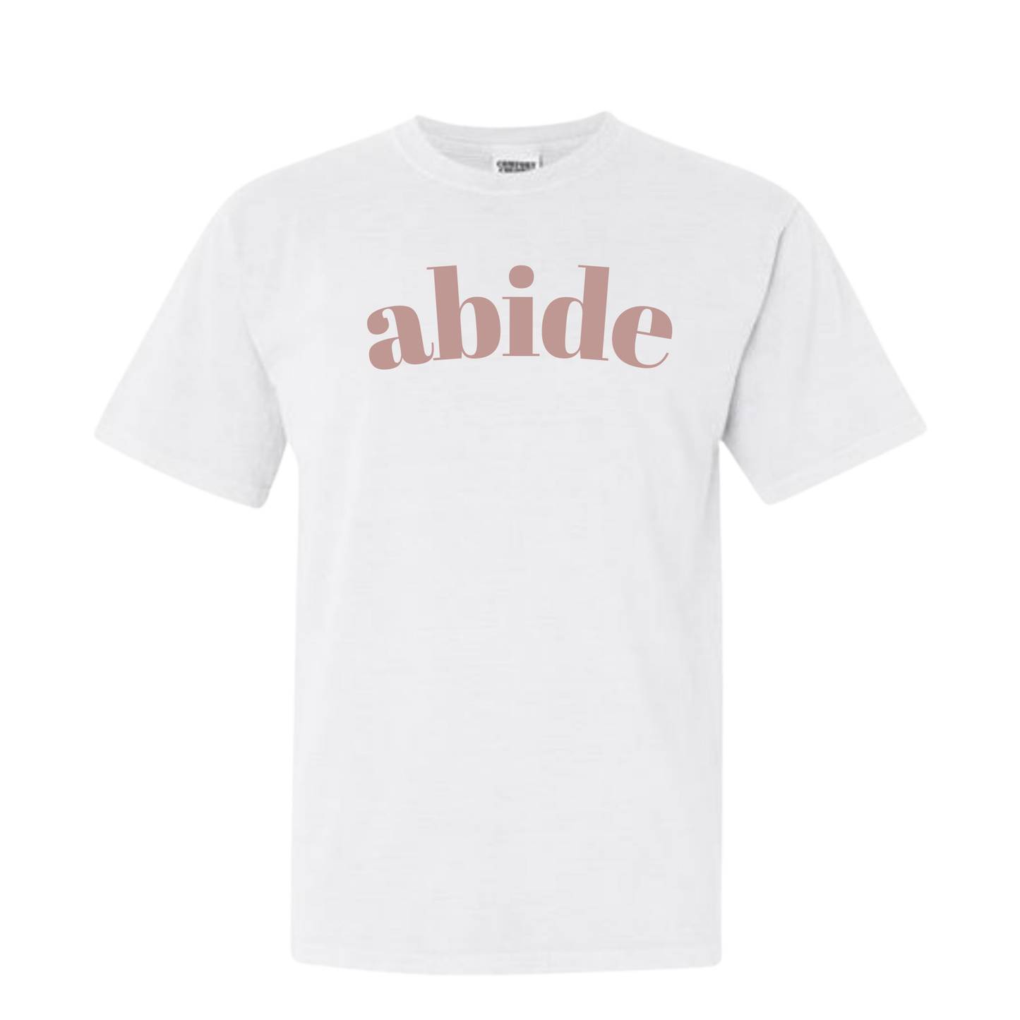 TGC White Comfort Color T-Shirts- Block font