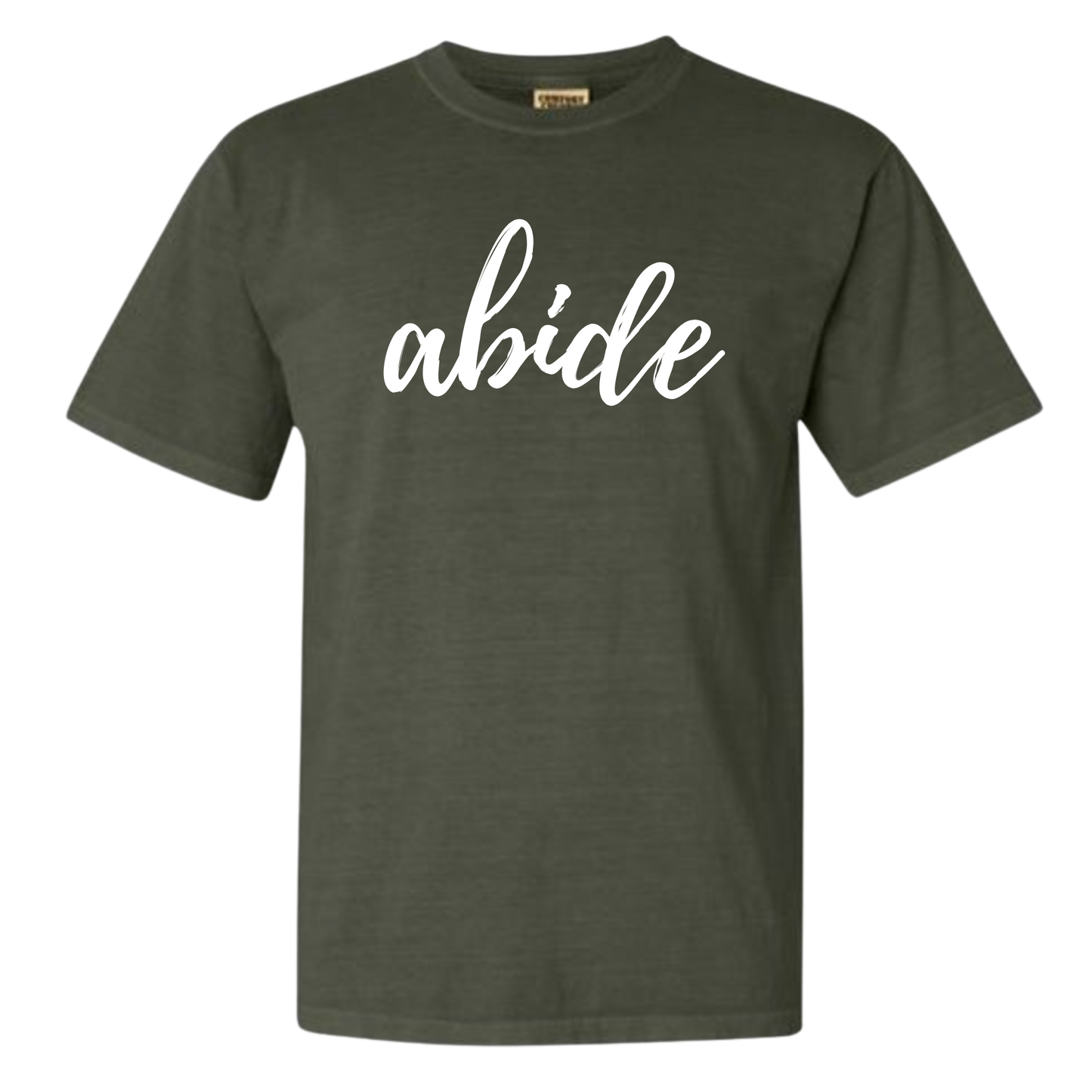 TGC Sage Comfort Color T-Shirts - Script font