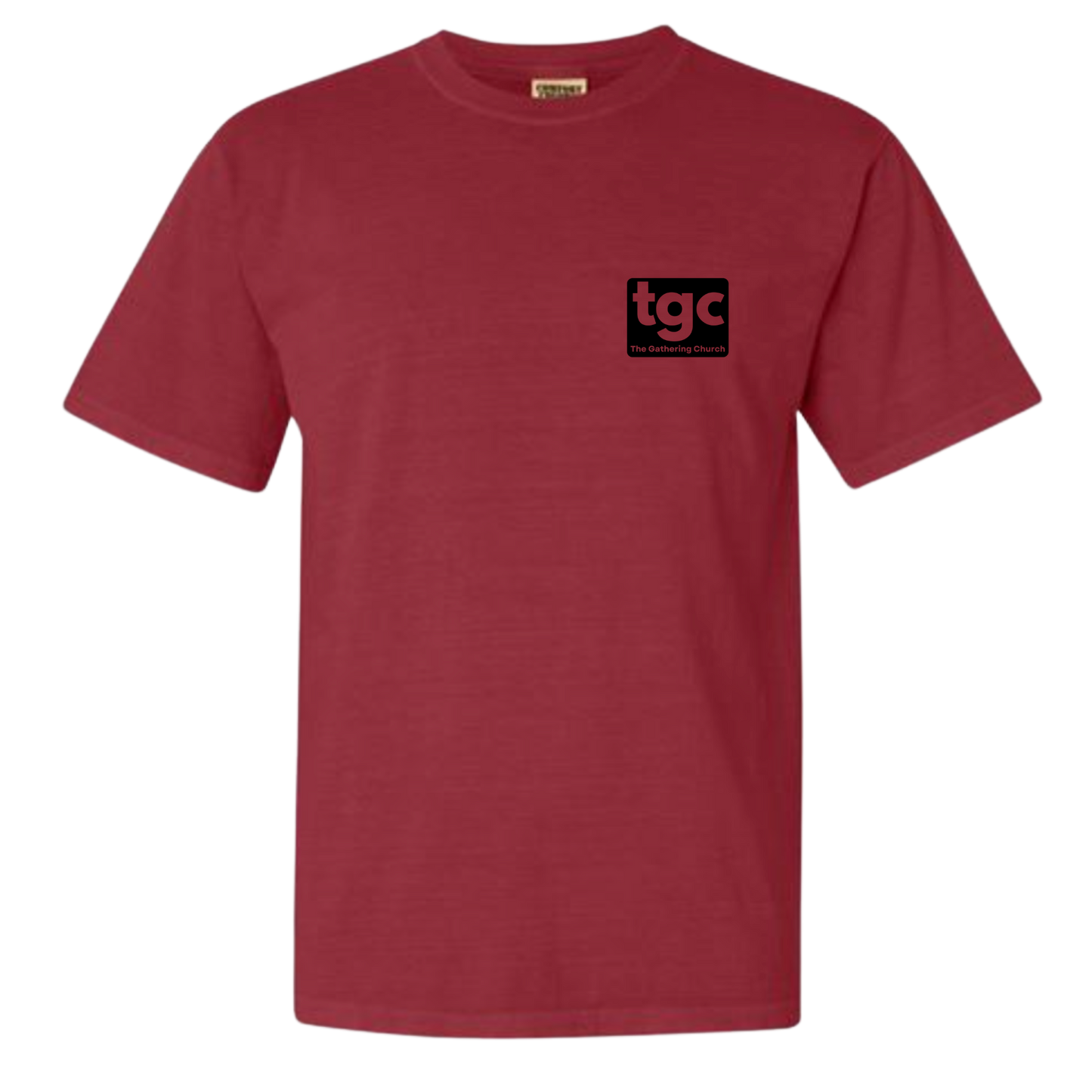 TGC Crimson Comfort Color T-Shirts - Logo