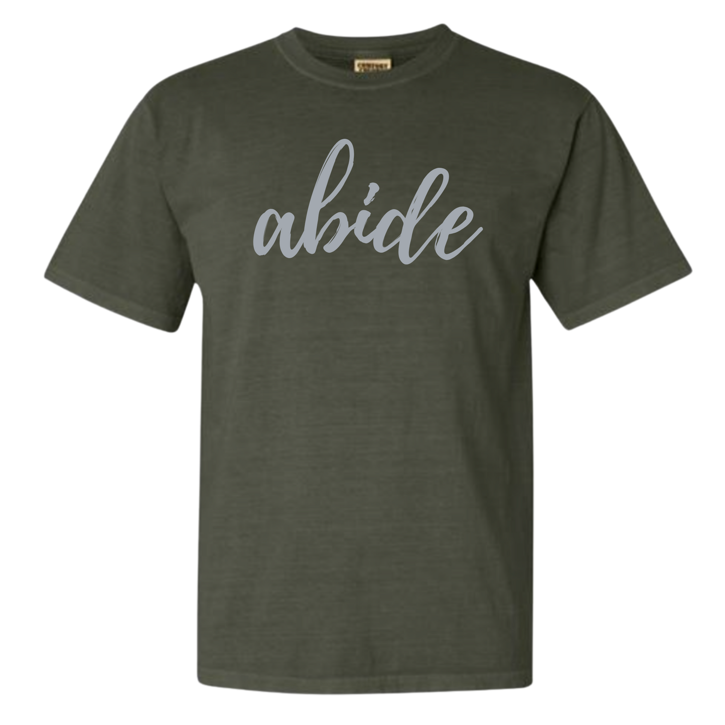 TGC Sage Comfort Color T-Shirts - Script font