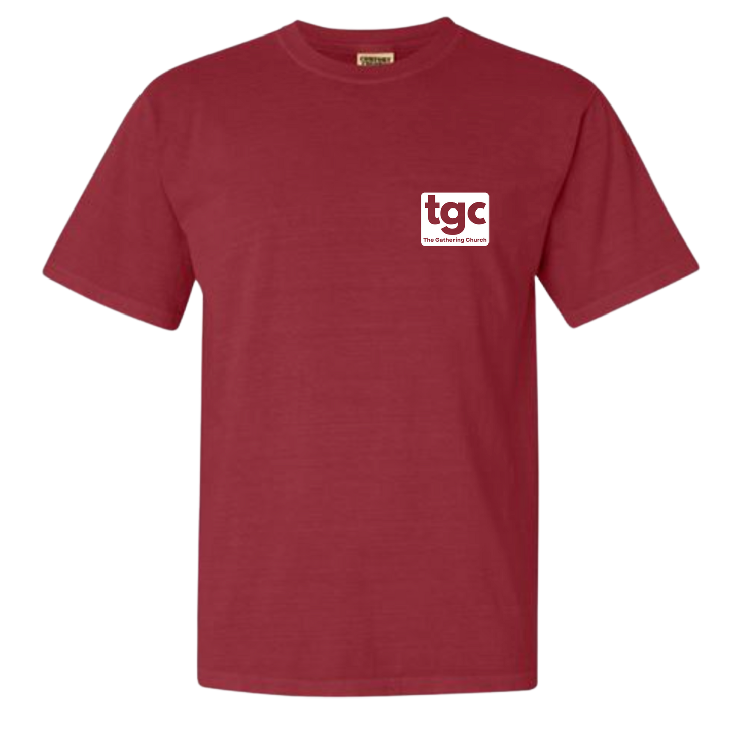 TGC Crimson Comfort Color T-Shirts - Logo