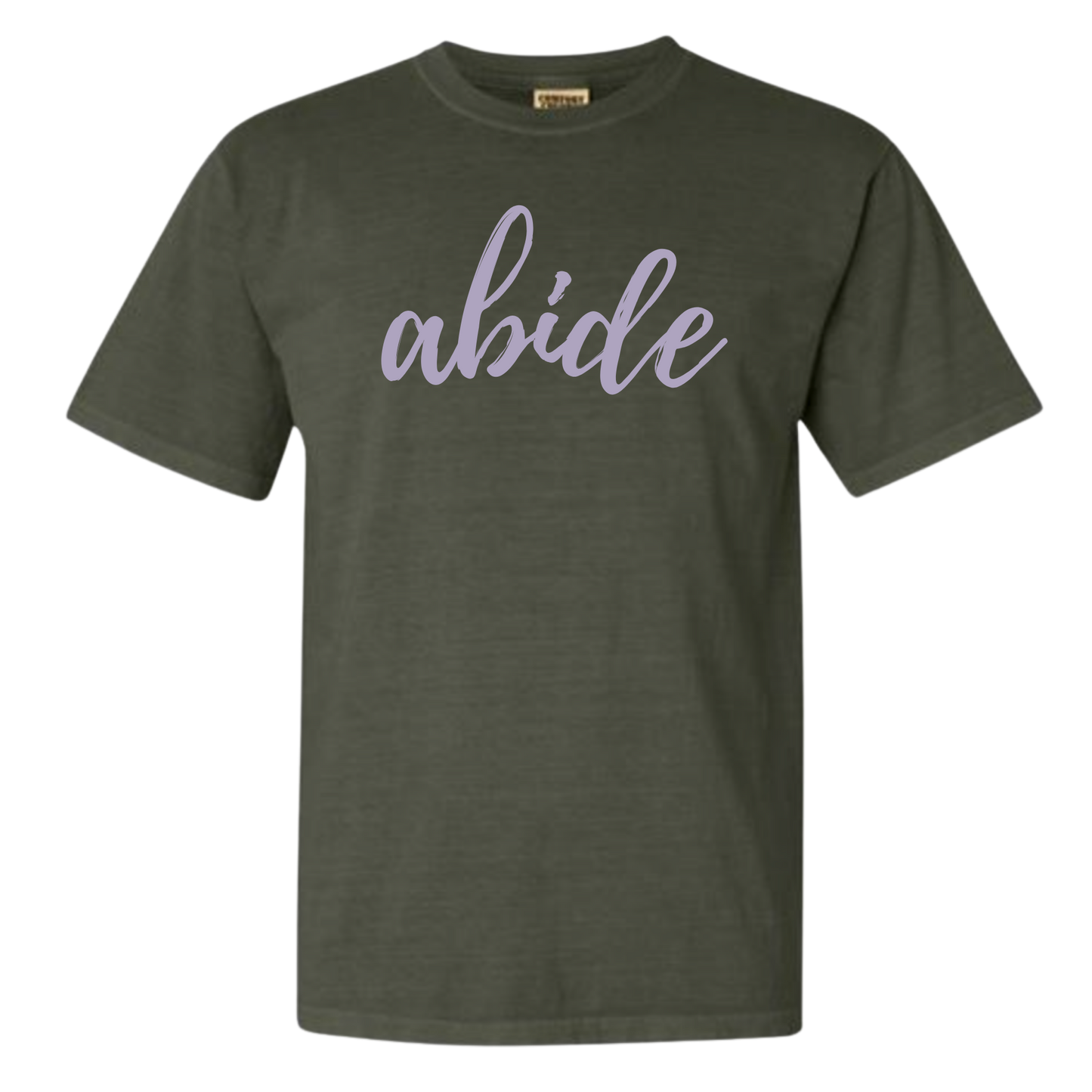 TGC Sage Comfort Color T-Shirts - Script font