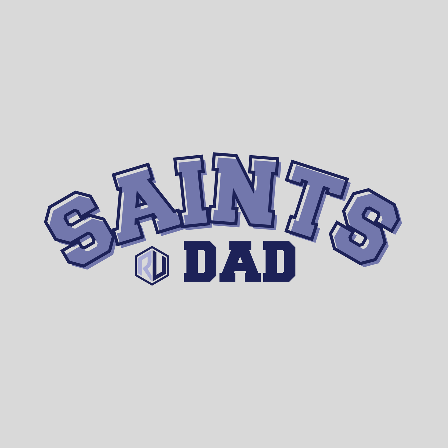 Saints Dad - Comfort Colors