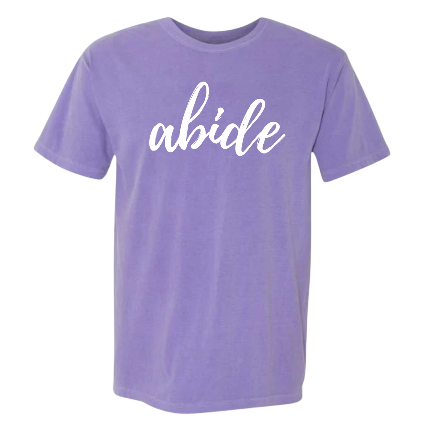 TGC Violet Comfort Color T-Shirts - Script font