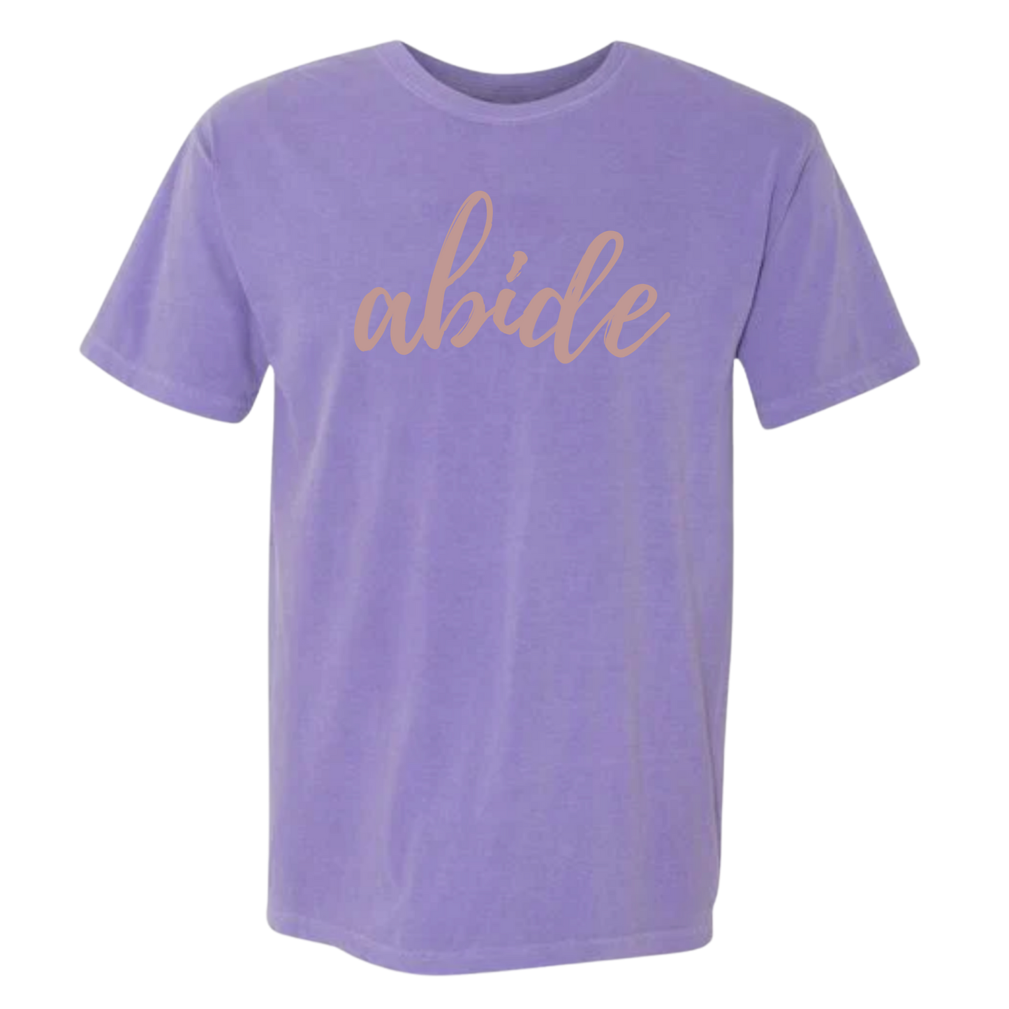 TGC Violet Comfort Color T-Shirts - Script font