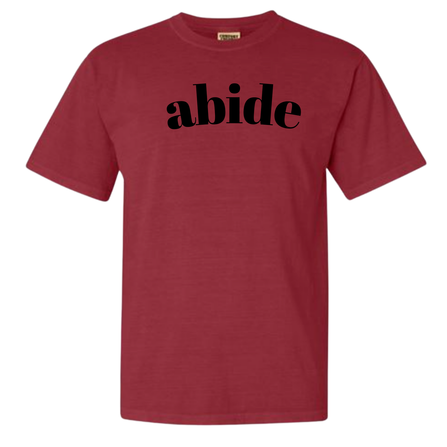 TGC Crimson Comfort Color T-Shirts - Block font