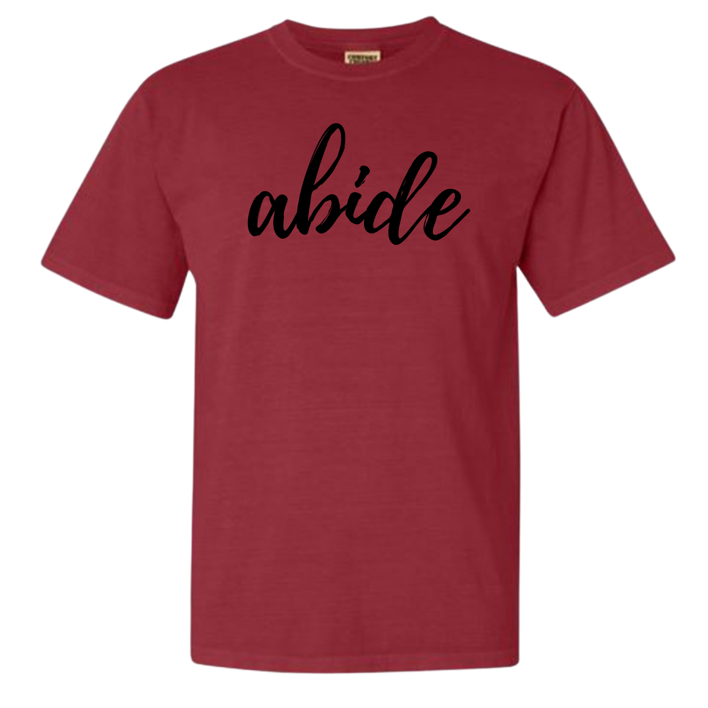 TGC Crimson Comfort Color T-Shirts - Script font