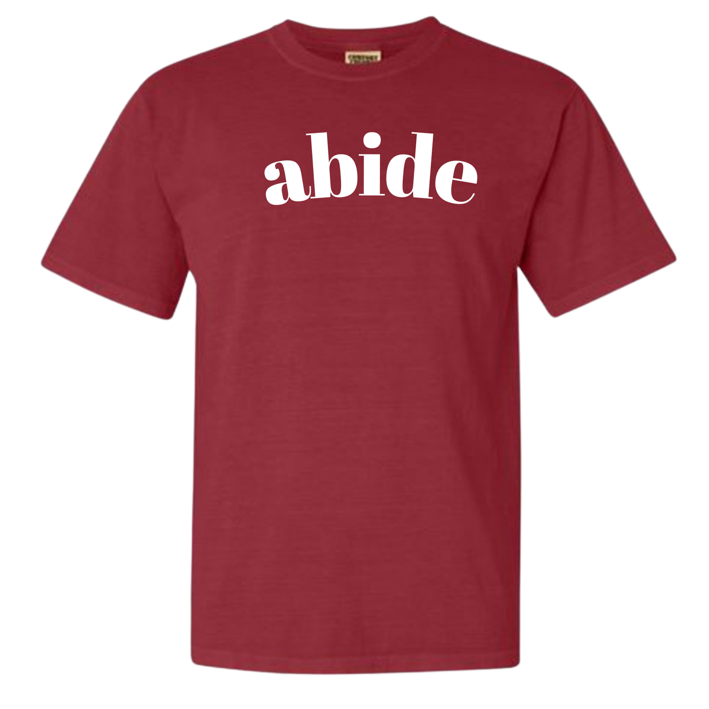 TGC Crimson Comfort Color T-Shirts - Block font