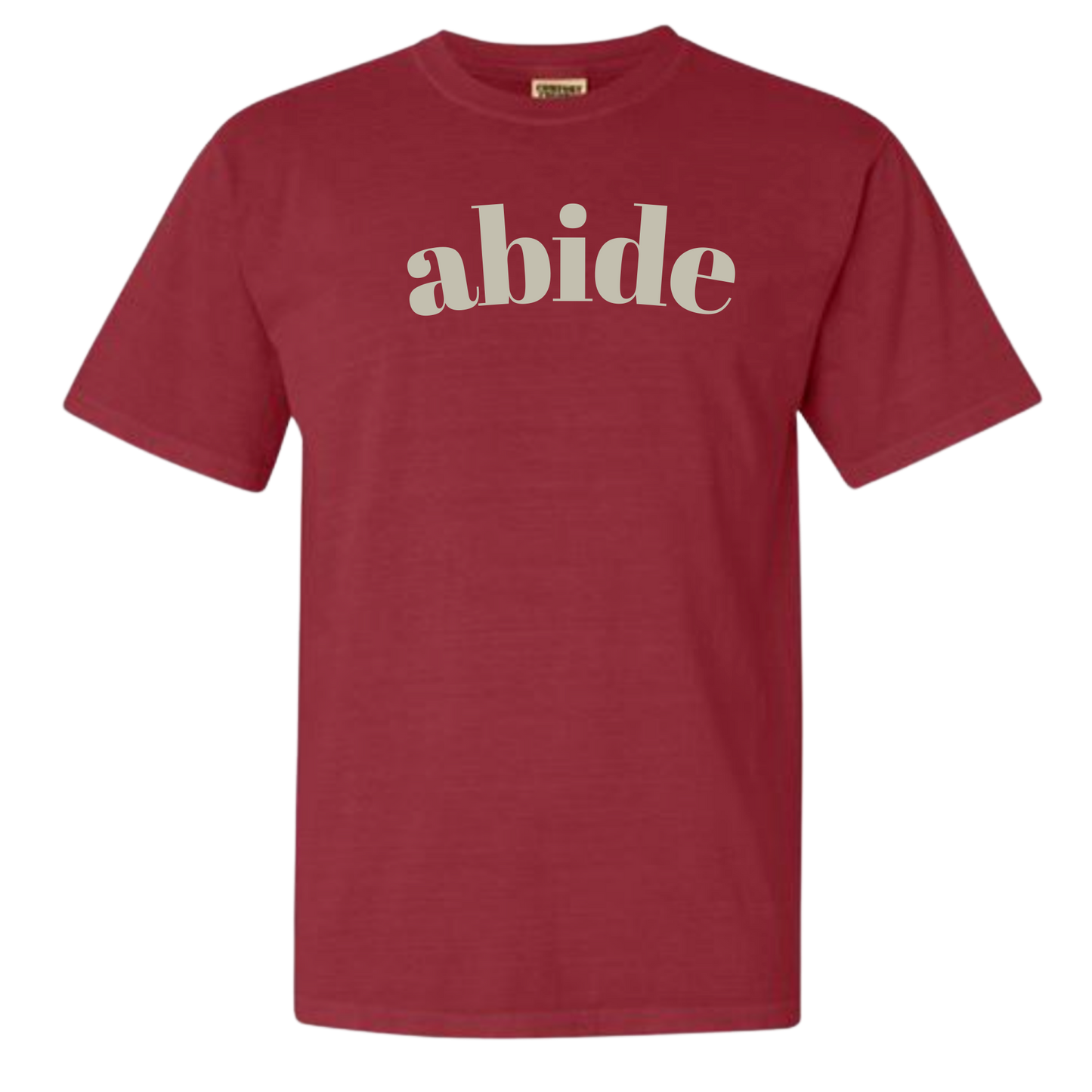 TGC Crimson Comfort Color T-Shirts - Block font