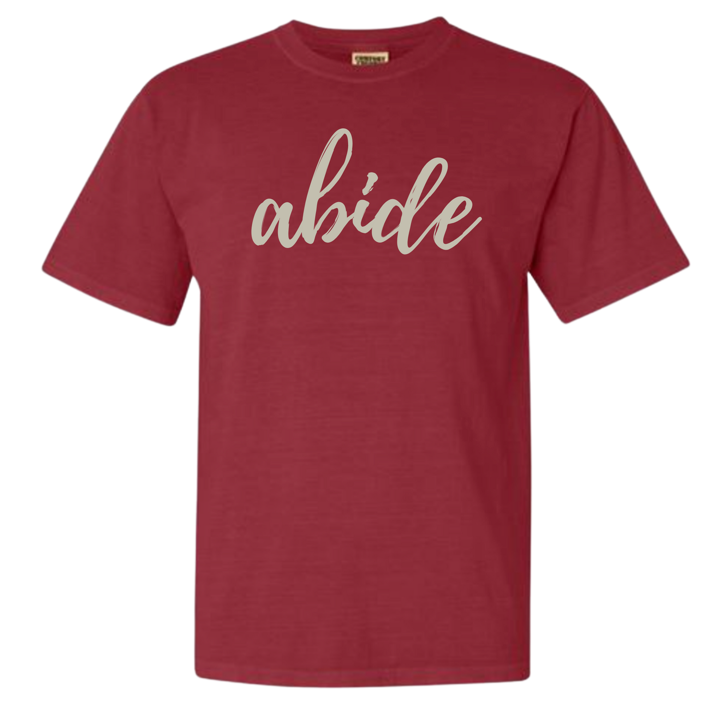 TGC Crimson Comfort Color T-Shirts - Script font