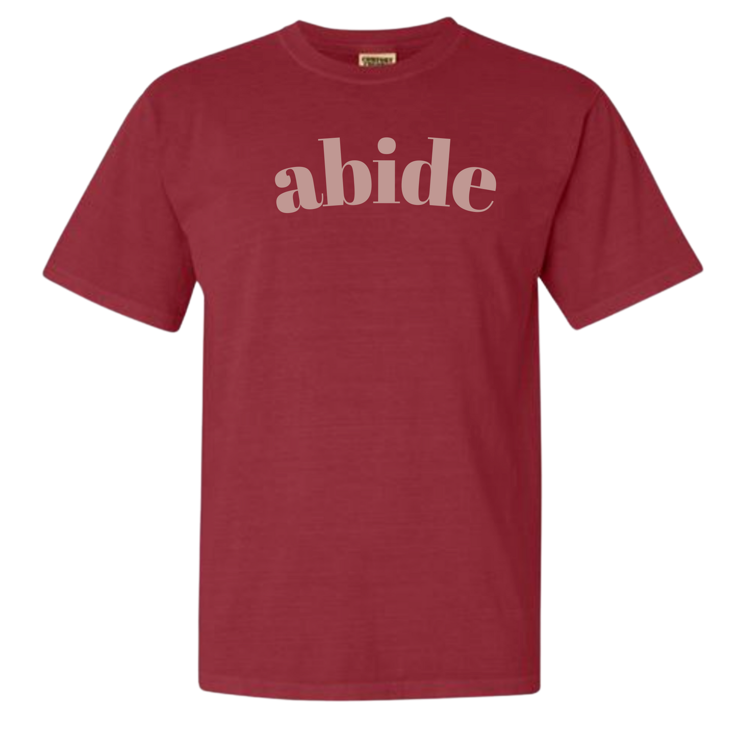 TGC Crimson Comfort Color T-Shirts - Block font