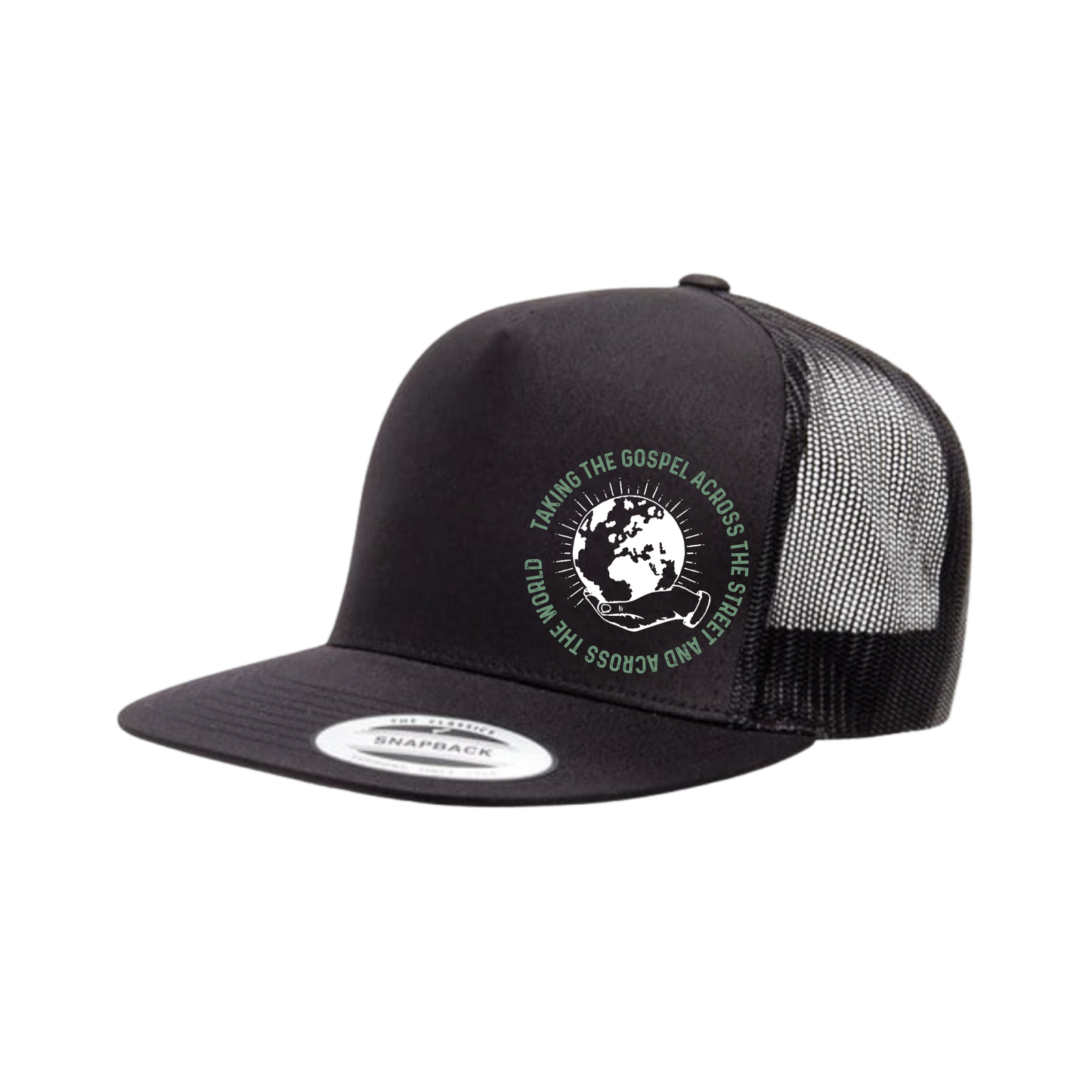 Taking the Gospel- Black Hat - Green Design