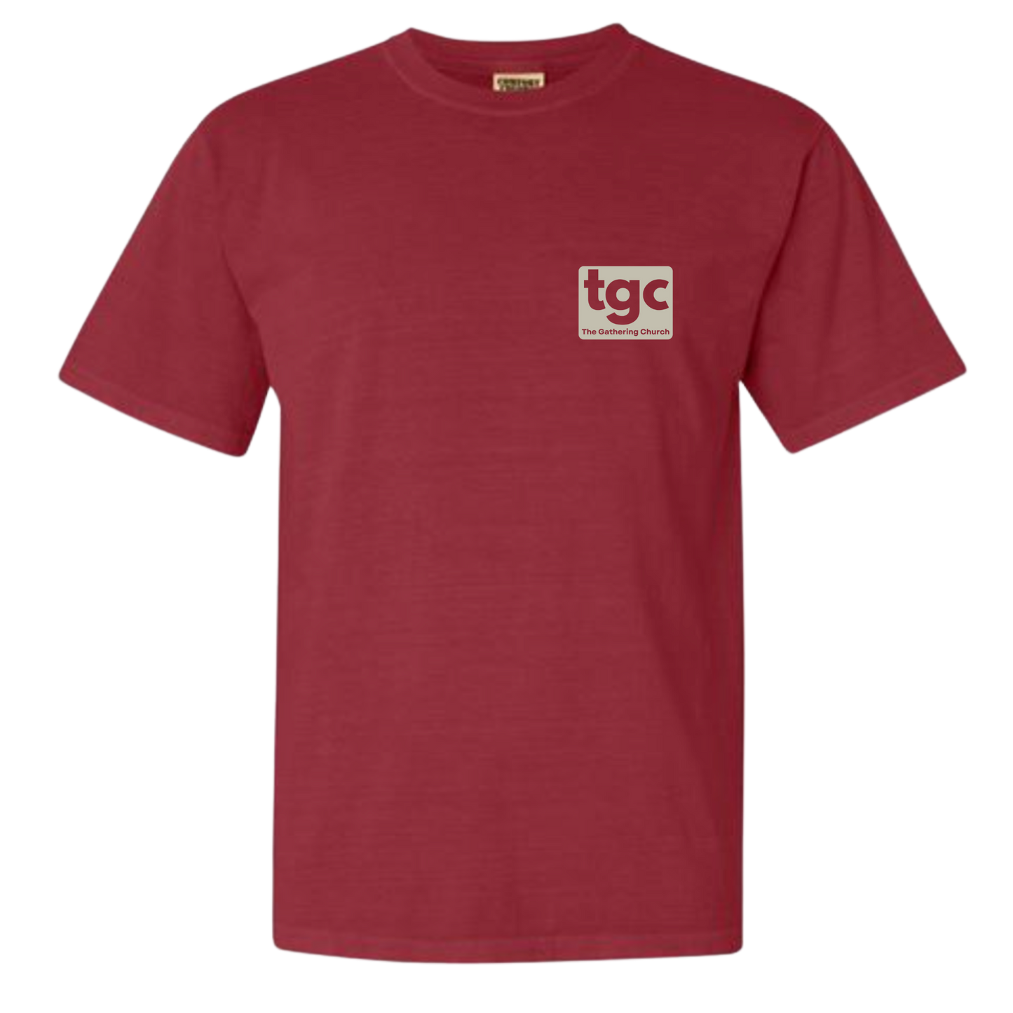 TGC Crimson Comfort Color T-Shirts - Logo