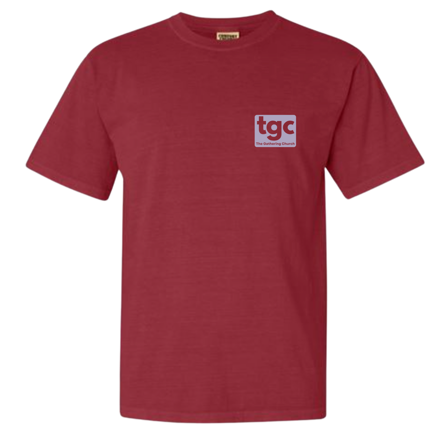 TGC Crimson Comfort Color T-Shirts - Logo