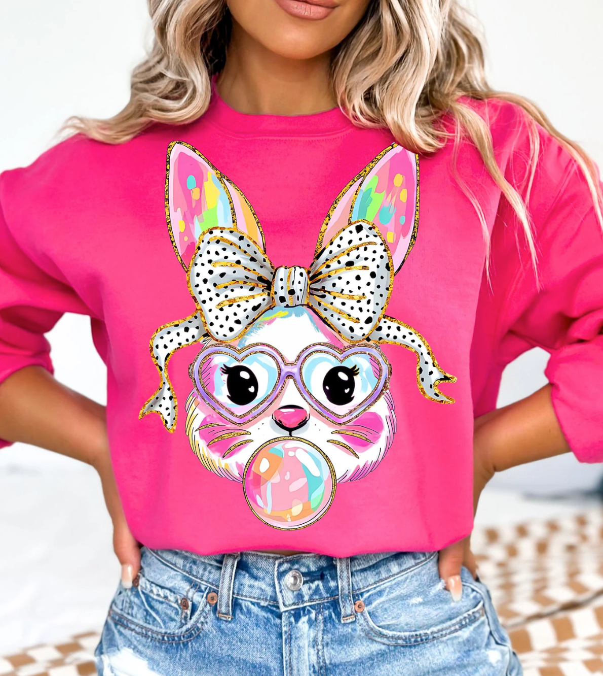 Bunny with Glasses