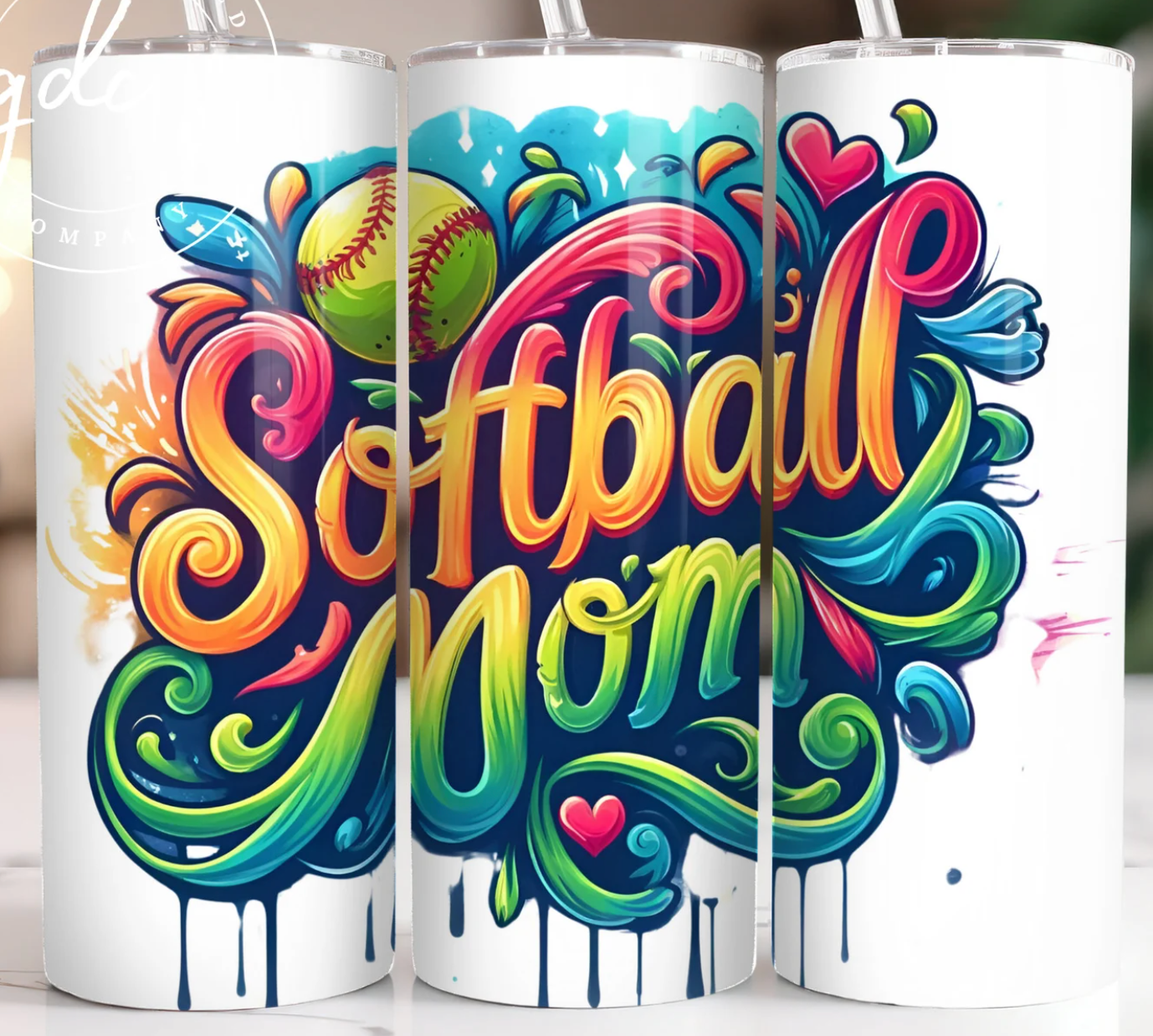 Softball Mom - 20oz Tumblers