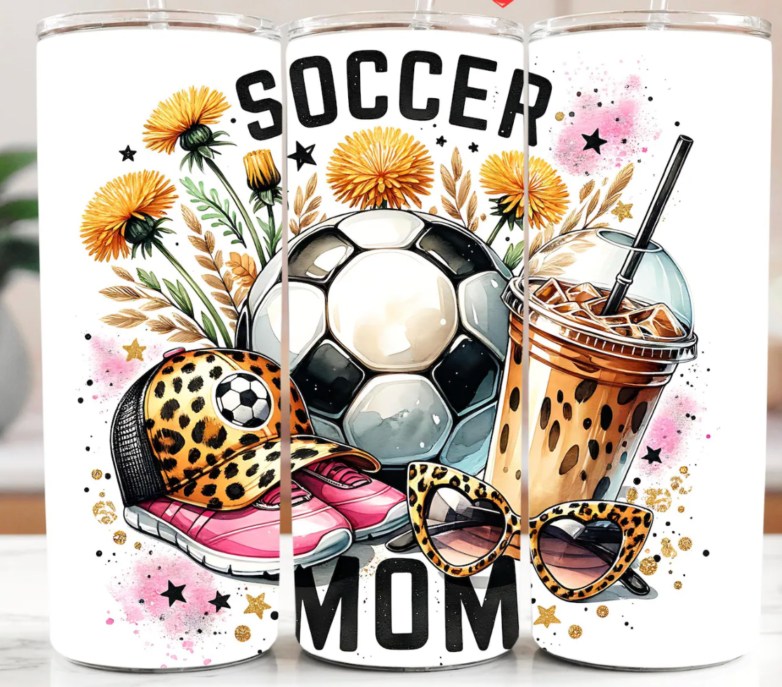 Soccer Mom 20 oz Tumblers