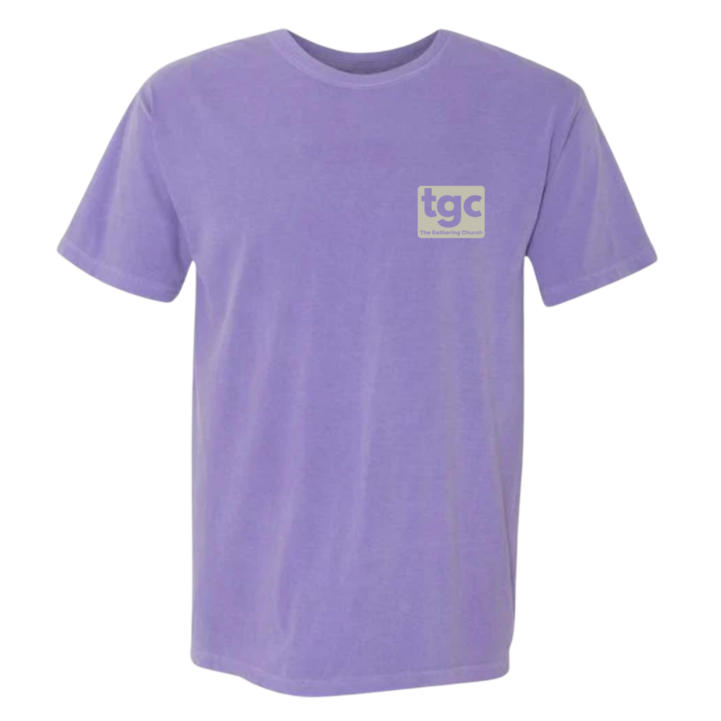TGC Violet Comfort Color T-Shirts - Logo