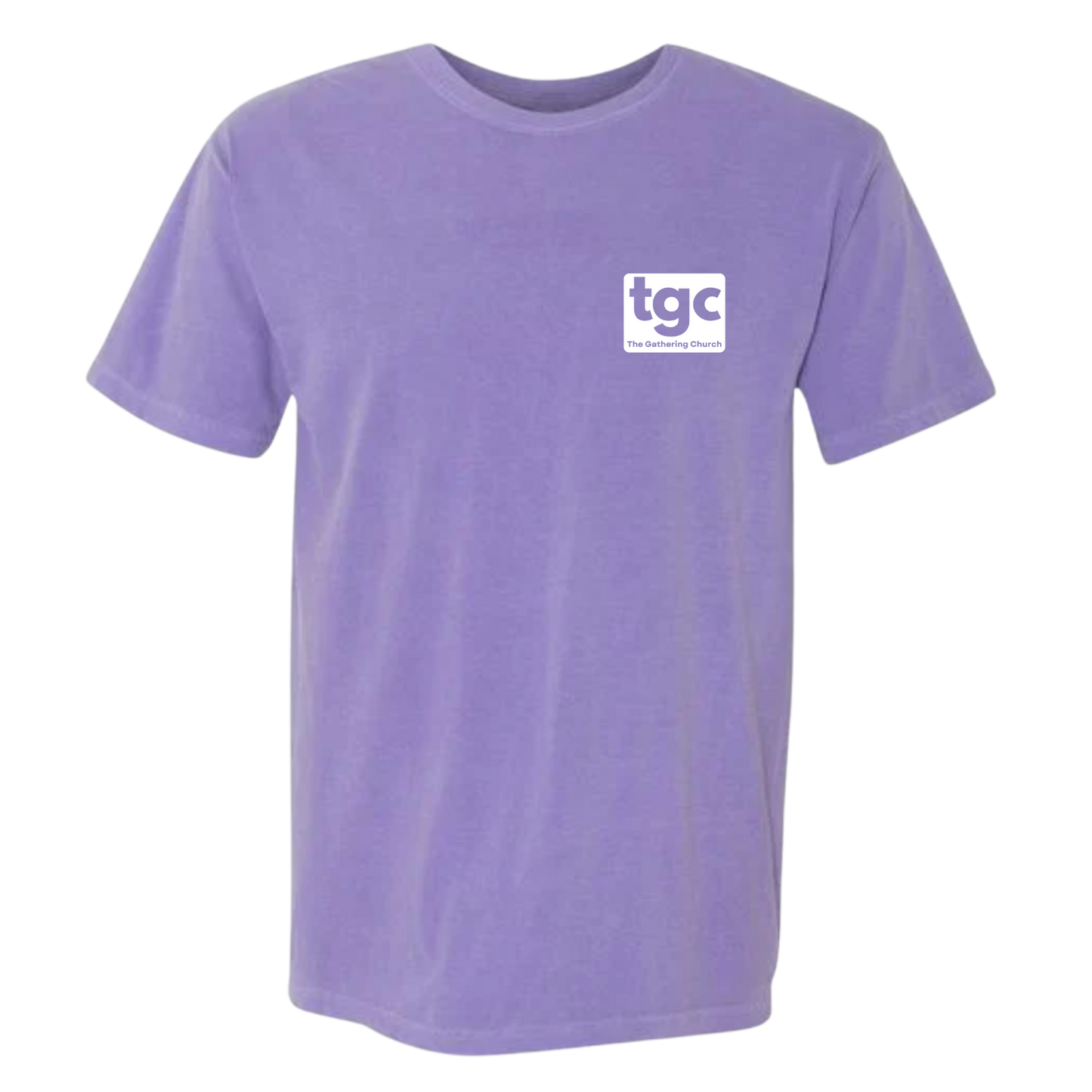TGC Violet Comfort Color T-Shirts - Logo