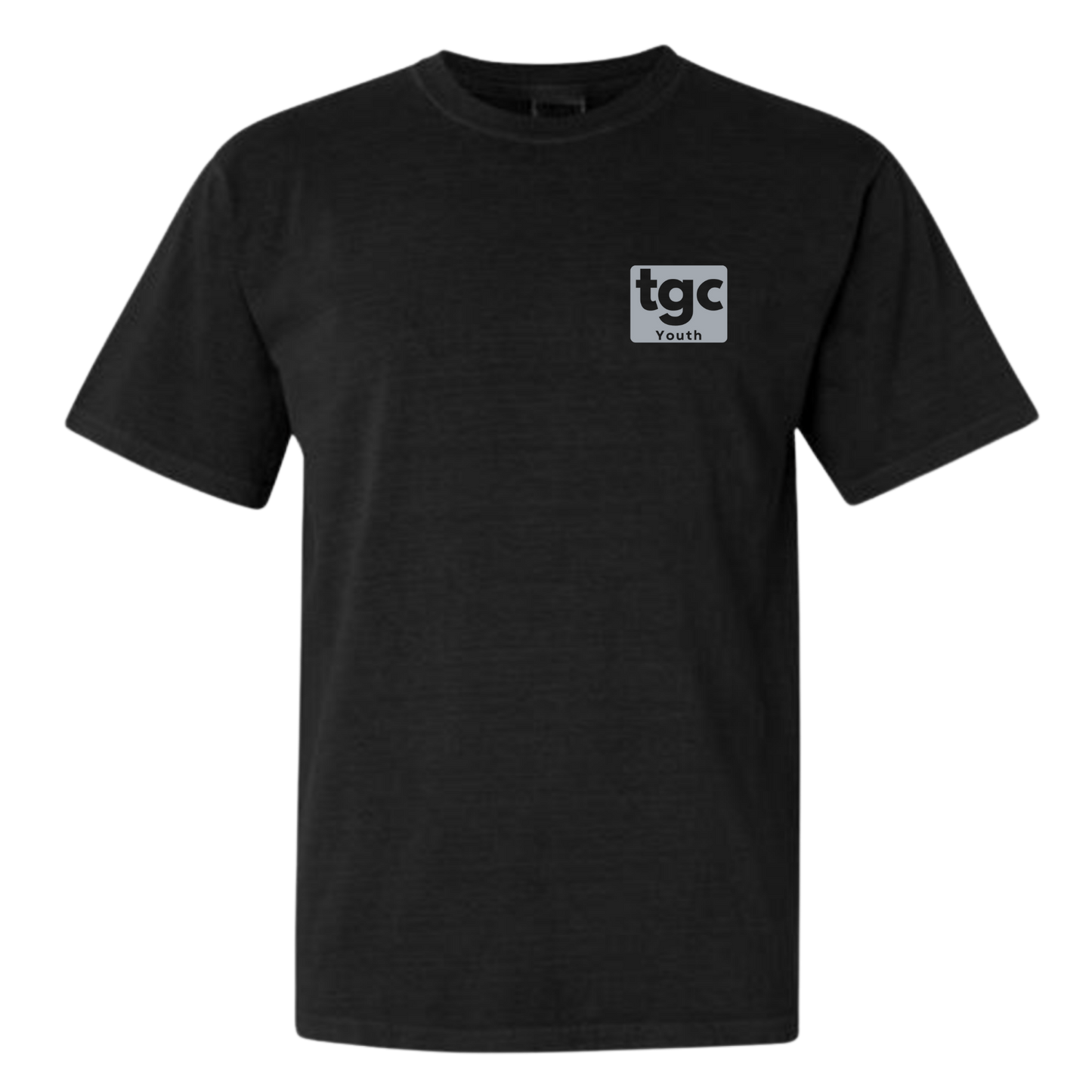 TGC Youth- Black Comfort Color T-Shirts - Logo