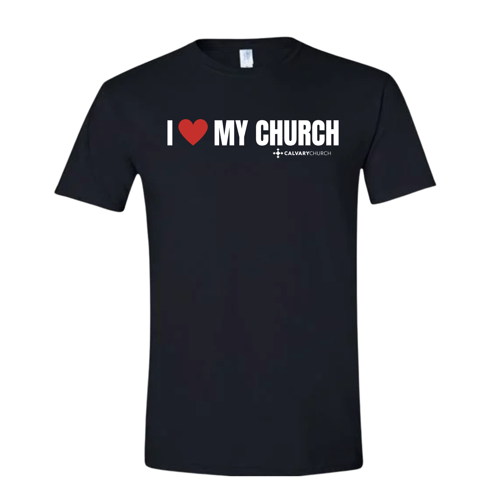 I Love My Church- Black t-shirt/ sweatshirt