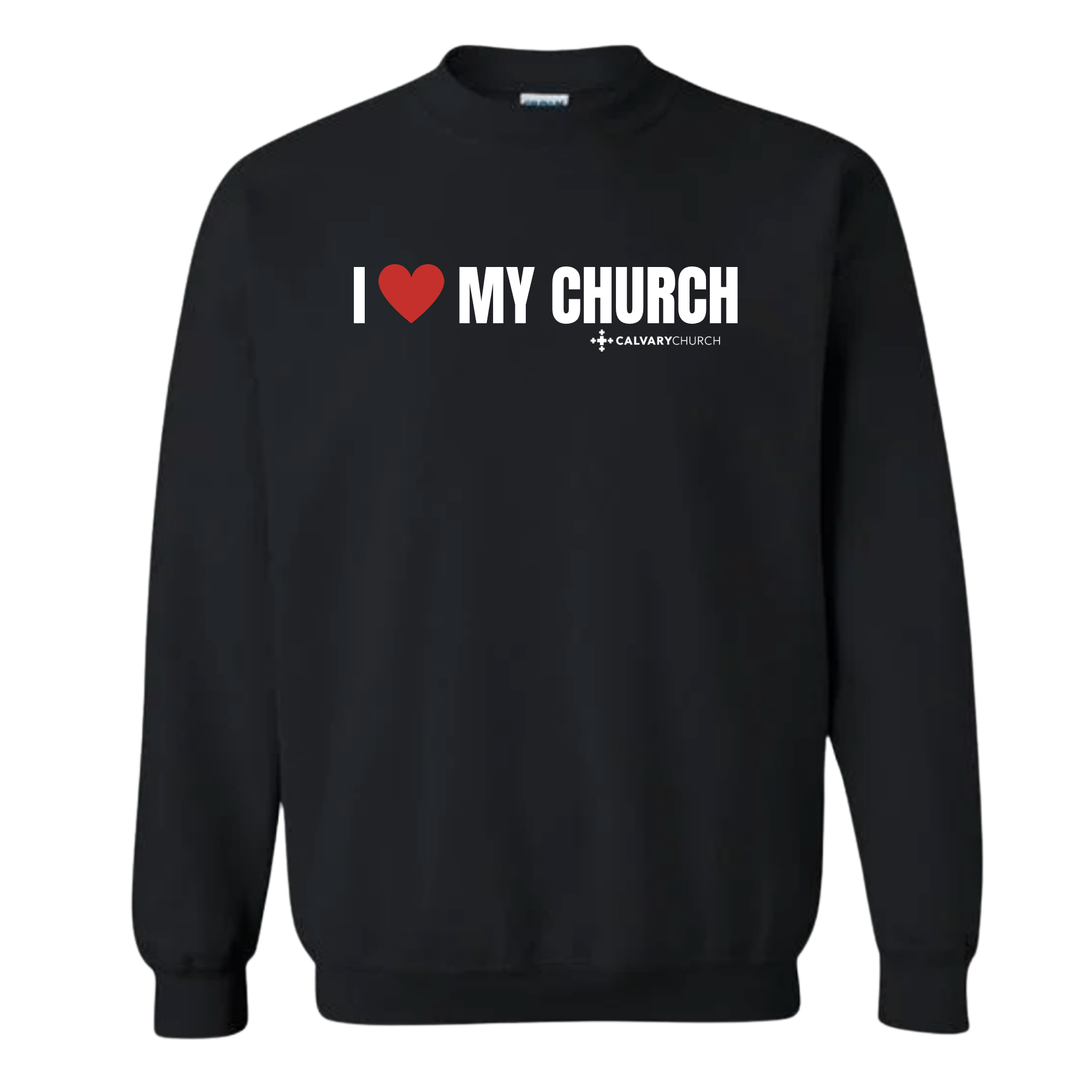 I Love My Church- Black t-shirt/ sweatshirt