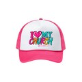 Calvary - I Love My Church hat- Hot Pink