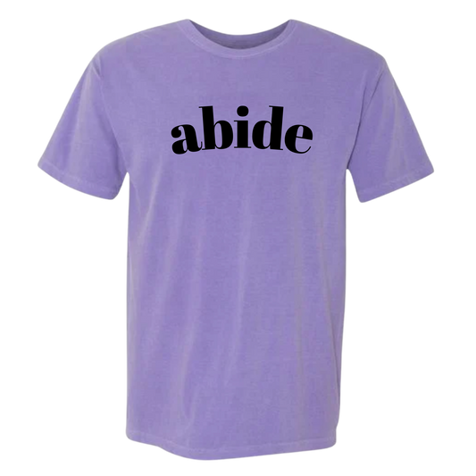 TGC Violet Comfort Color T-Shirts - Block font