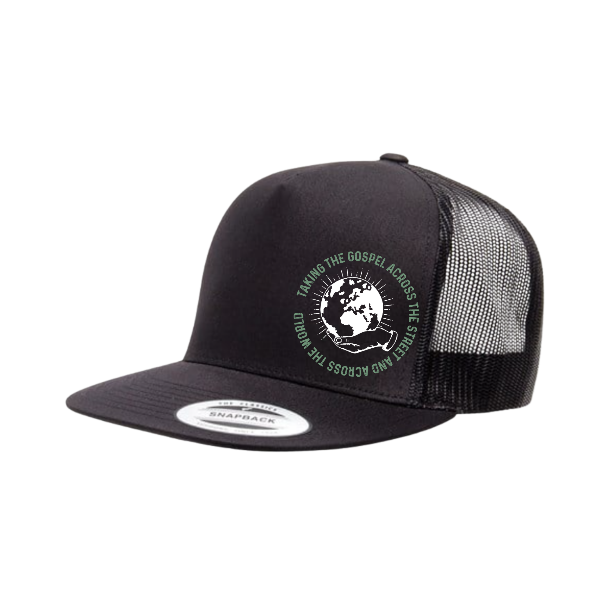 Taking the Gospel- Black Hat - Green Design