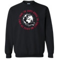 Taking the Gospel- Black Sweatshirt - Red Design