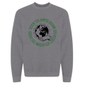 Taking the Gospel- Graphite Heather Sweatshirt - Green Design
