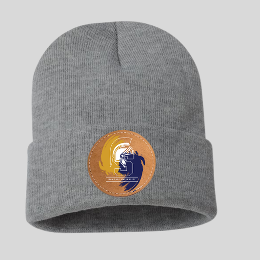 Gray Beanie Randall Brushstrokes