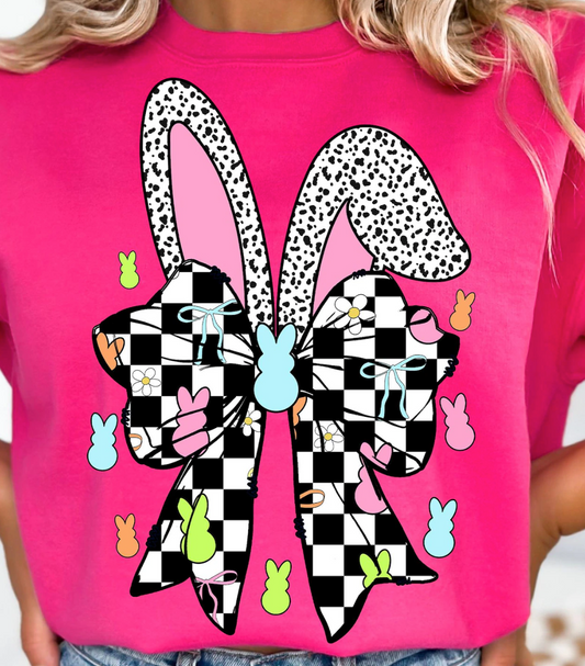 Checkered Bunny Ears
