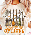 A Girl's Gotta Have Options