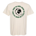 Taking the Gospel- Ivory Comfort Colors T-Shirt - Green Design