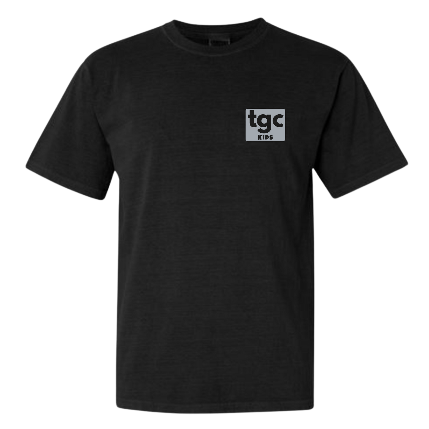 TGC Kids- Black Comfort Color T-Shirts - Logo