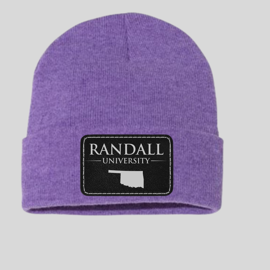 Purple Beanie Randall OK