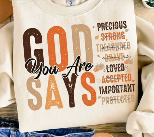 God Says You Are