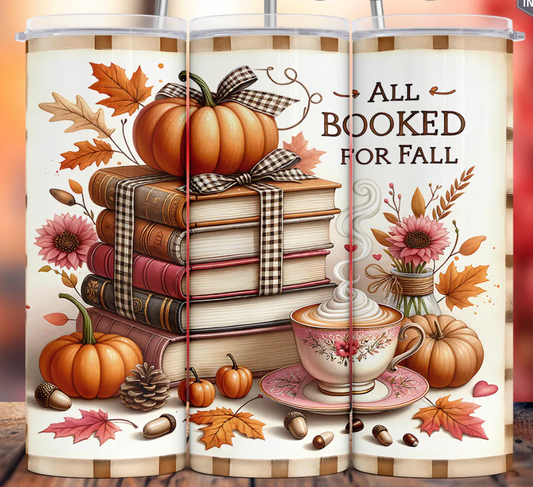 All Booked for Fall 20 oz Tumblers