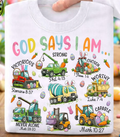 God Says I Am… – Construction Easter