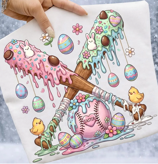 Easter Bat and Ball