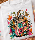 Colorful Fall Pumpkin – Bows & Blooms