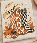 Fall Boots & Pumpkins