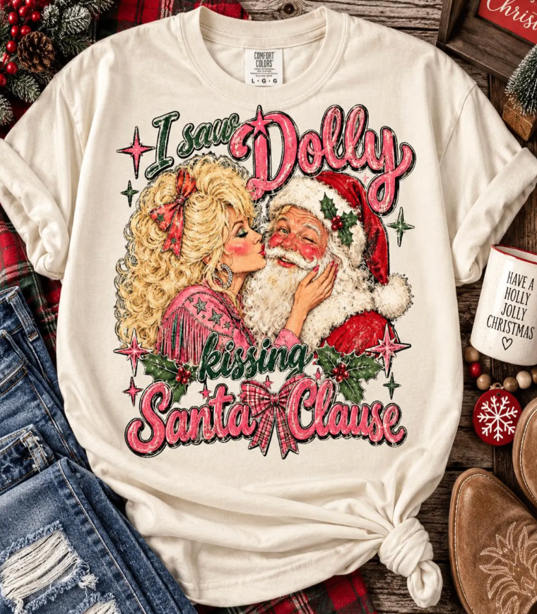 I Saw Dolly Kissing Santa Claus