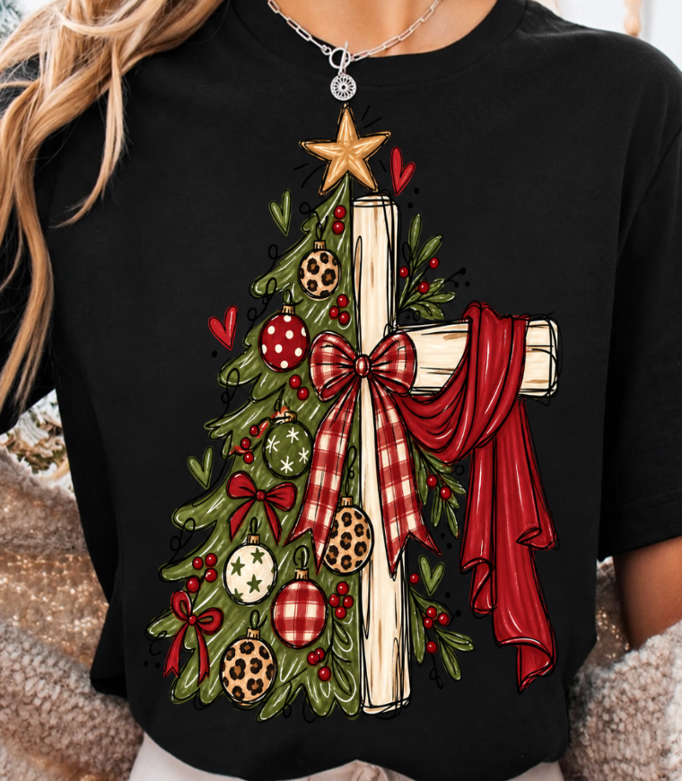 Christmas Cross & Tree
