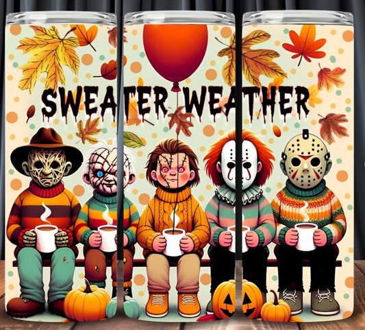 Spooky Sweater Weather 20 oz Tumblers