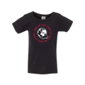 Taking the Gospel- Toddler Black Gildan  T-Shirt - Red Design