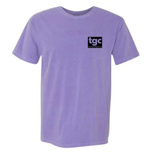 TGC Violet Comfort Color T-Shirts - Logo